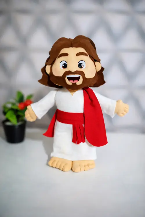 Boneco Jesus em feltro