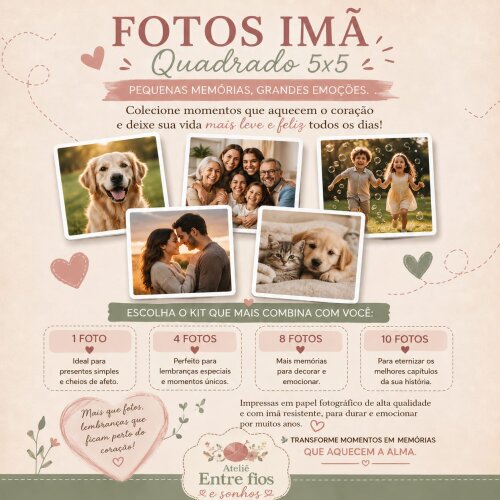 Ímã Personalizado Foto | Lembrança Especial Presente Criativo