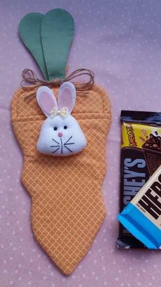 Cenoura Porta Chocolate