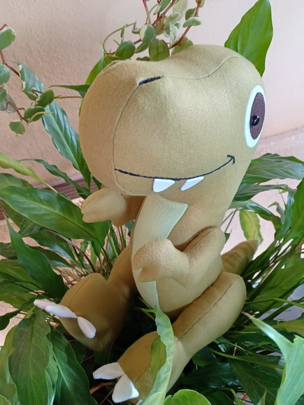 Dinossauro T-rex em Feltro