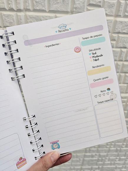 Caderno de Receitas Personalizado