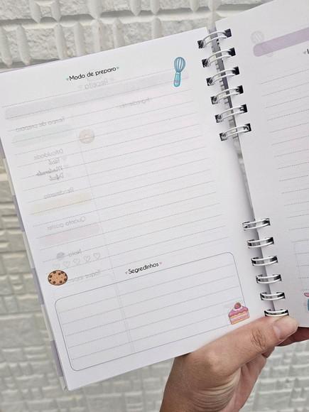 Caderno de Receitas Personalizado