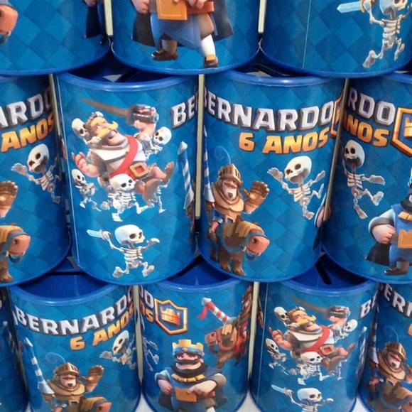 Cofrinho Personalizado Clash Royale