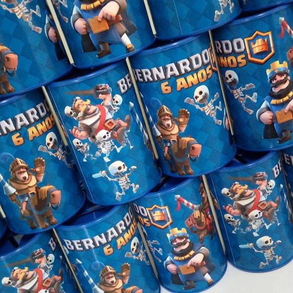 Cofrinho Personalizado Clash Royale