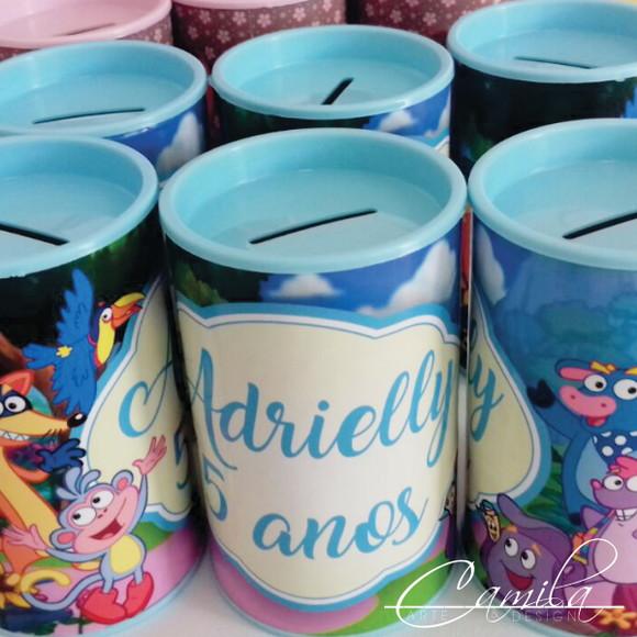 Cofrinho Personalizado Dora Aventureira
