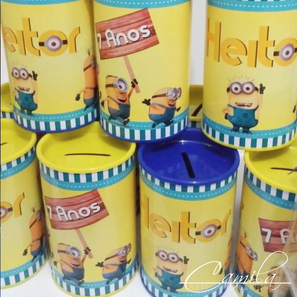 Cofrinho Personalizado Minions
