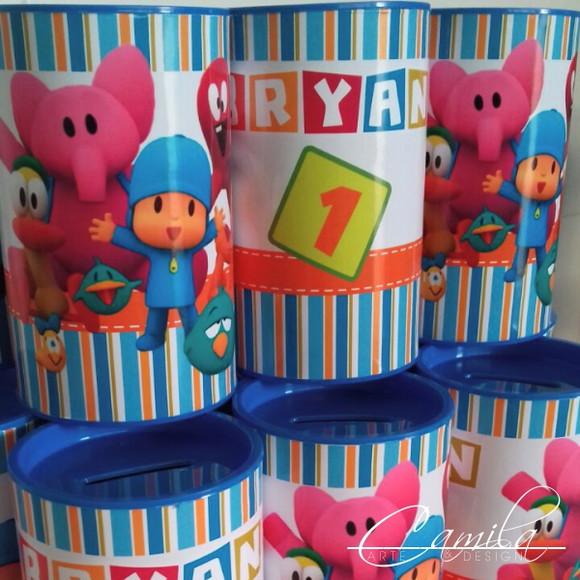 Cofrinho Personalizado Pocoyo