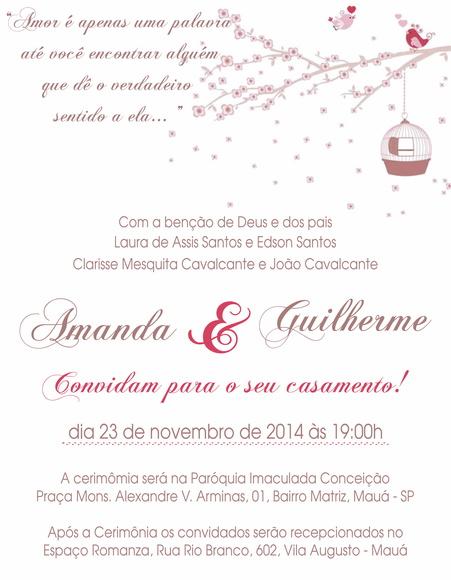 Convite Digital Casamento
