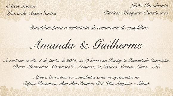Convite Digital Casamento