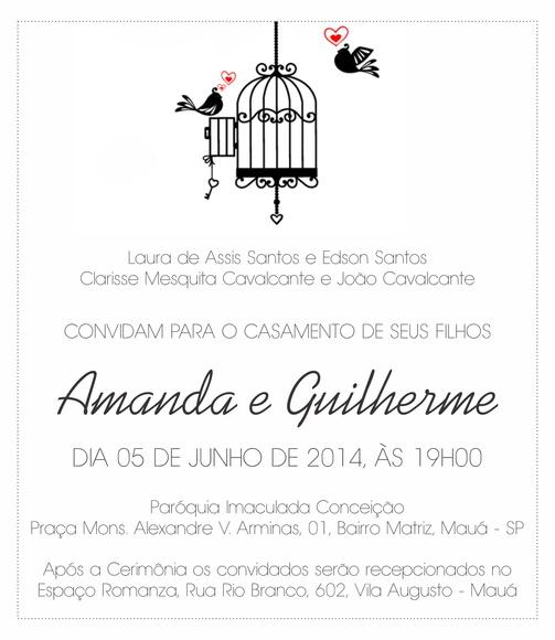 Convite Digital Casamento