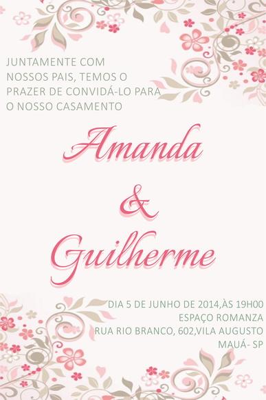 Convite Digital Casamento