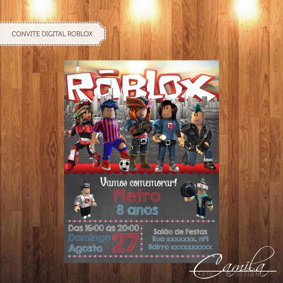 Convite Digital Roblox