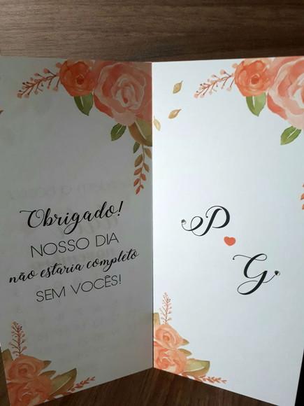 Convite Padrinhos - Save the Date
