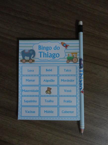 Kit Bingo chá de bebê
