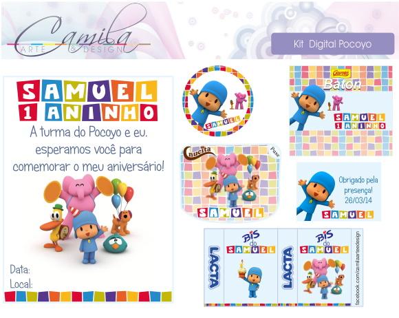 Kit Digital Pocoyo