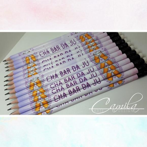 Lápis Personalizado Chá Bar