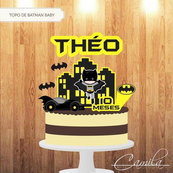 Topo de Bolo Batman Baby