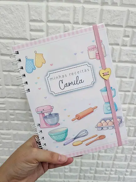 Caderno de Receitas Personalizado
