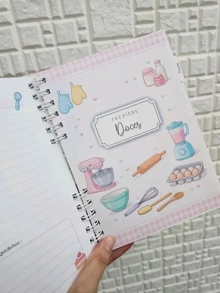 Caderno de Receitas Personalizado