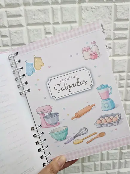 Caderno de Receitas Personalizado