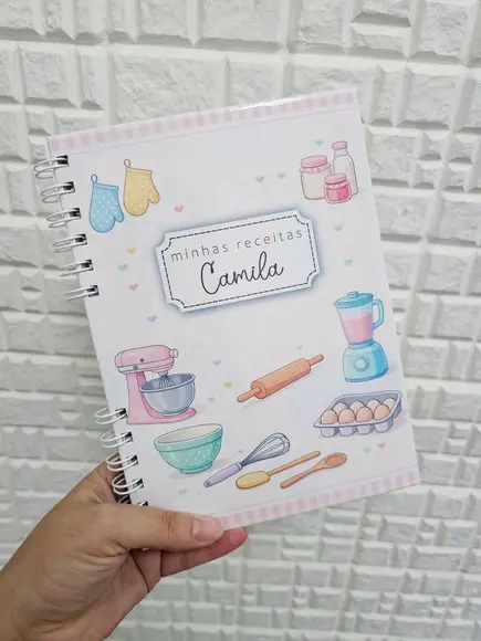 Caderno de Receitas Personalizado