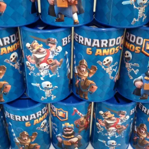 Cofrinho Personalizado Clash Royale