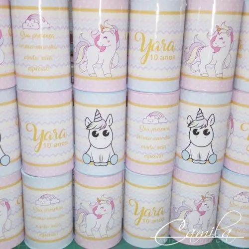 Cofrinho Personalizado Unicórnio