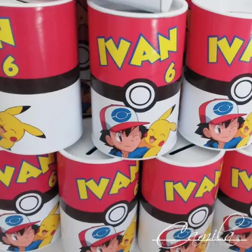 Cofrinho Personalizado Pokémon