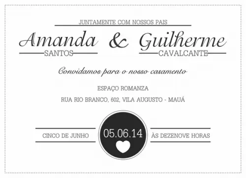 Convite Digital Casamento