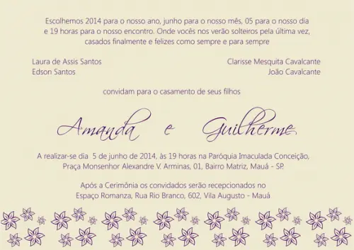 Convite Digital Casamento
