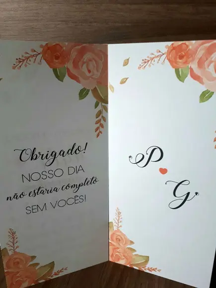 Convite Padrinhos - Save the Date
