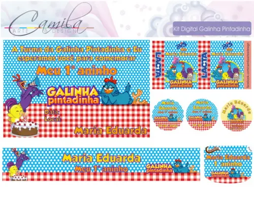 Kit Digital Galinha Pintadinha