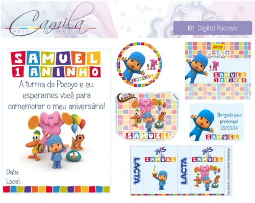 Kit Digital Pocoyo