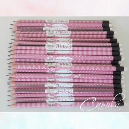 Lápis personalizado ovelhinha