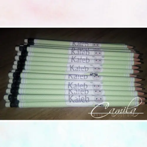 Lápis Personalizado Ovelhinha