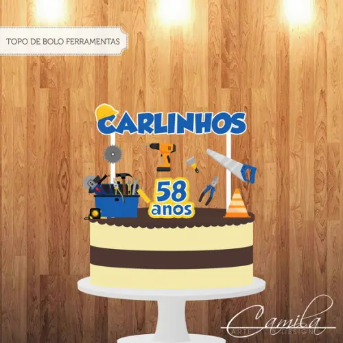 Topo de Bolo Ferramentas