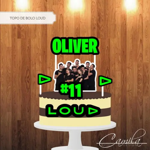 Topo de Bolo Loud