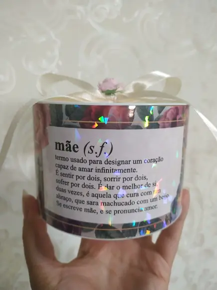 Tubolata Personalizada Dia das Mães 10x7