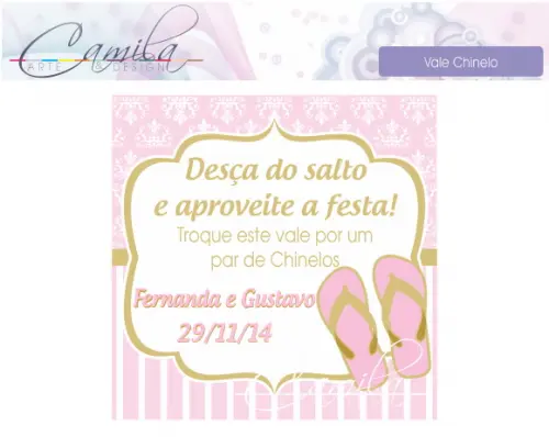 Vale Chinelo / Vale Conforto