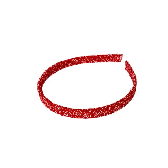 Arquinho Vermelho Pontinhos
