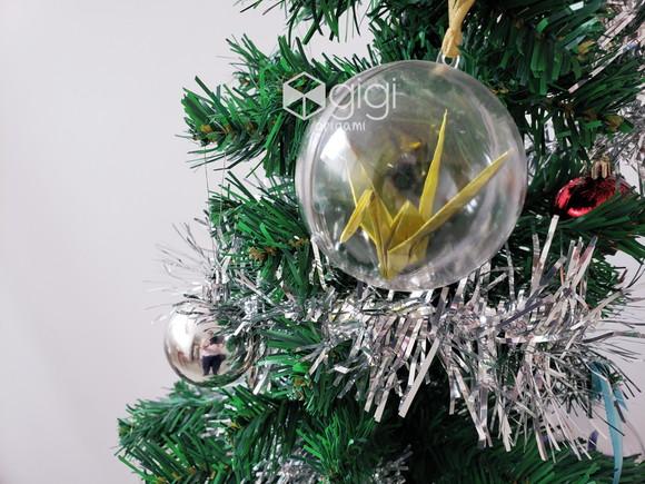 Bolinha de Natal Tsuru