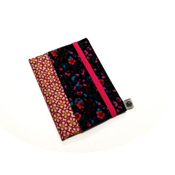 Carteira Slim - Floral Verde e Rosa 2