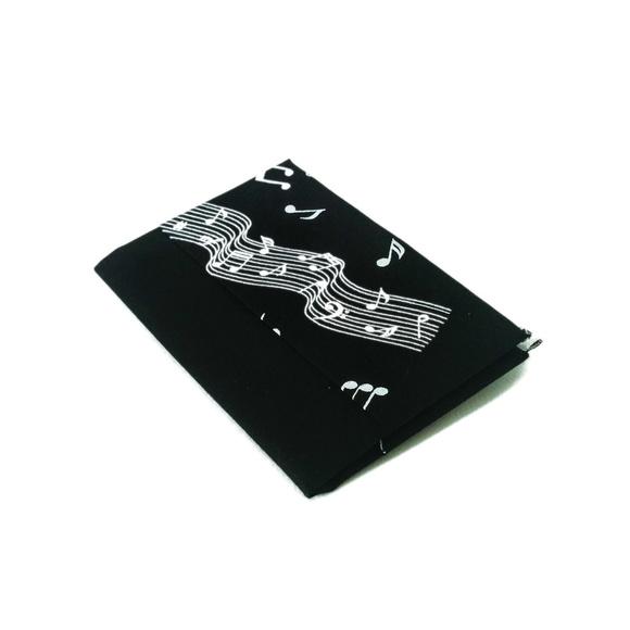 Carteira Slim - Musical Preto