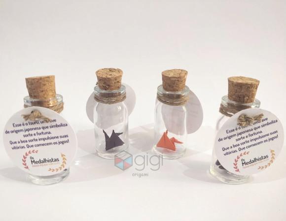 Encomenda Marcelle - 500 Vidrinhos Tsuru Solto com Tag