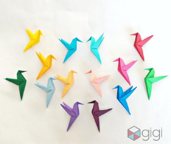 Encomenda Nahra - 50x Beija Flores De Origami