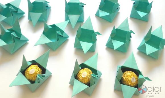 Forminha Origami - Tsuru - 10 Unidades