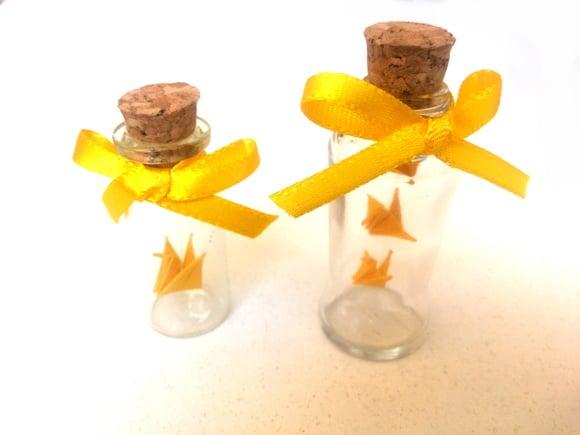 Kit de Vidrinho de Tsuru - Amarelo