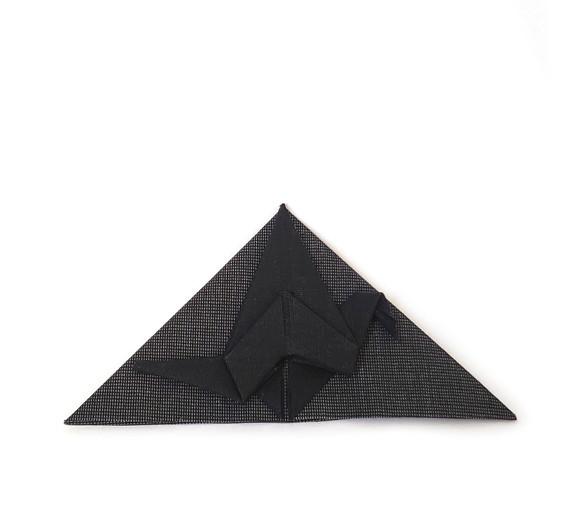 Marcador de Livro Tsuru - Preto
