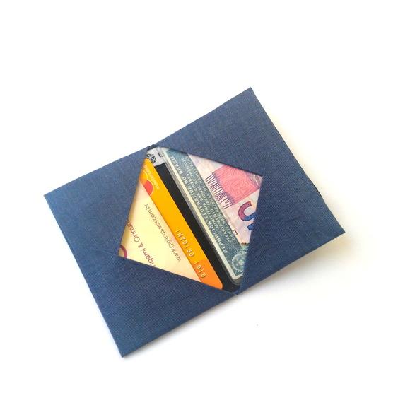 Mini Carteira - Azul Jeans