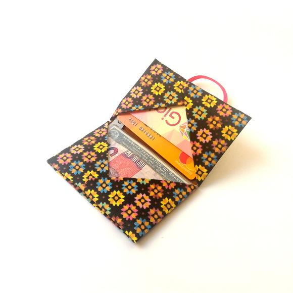 Mini Carteira - Floral Color 3